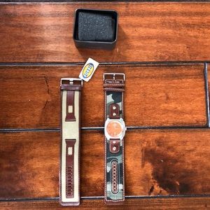 Fossil men’s watch and band